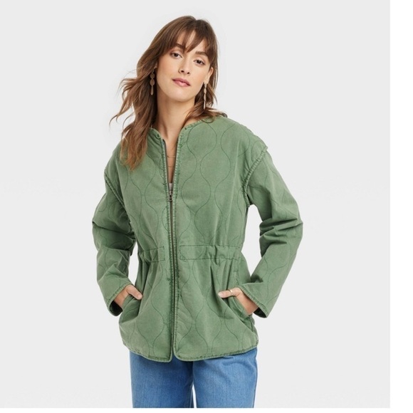 Universal Thread Cotton Twill Jacket - Picture 1 of 6
